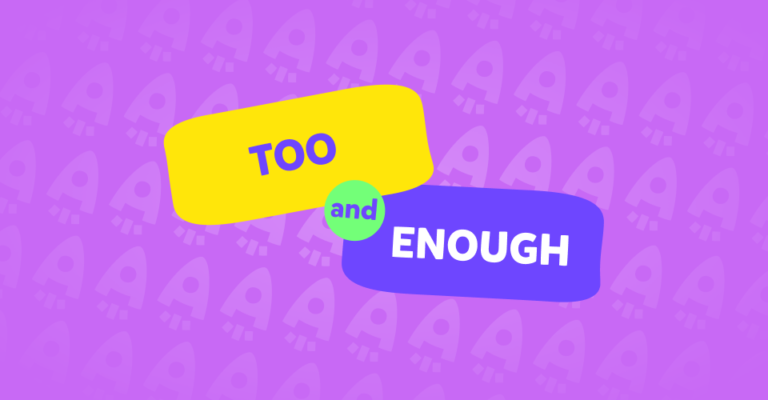 شرح الفرق بين Too and Enough بالانجليزي