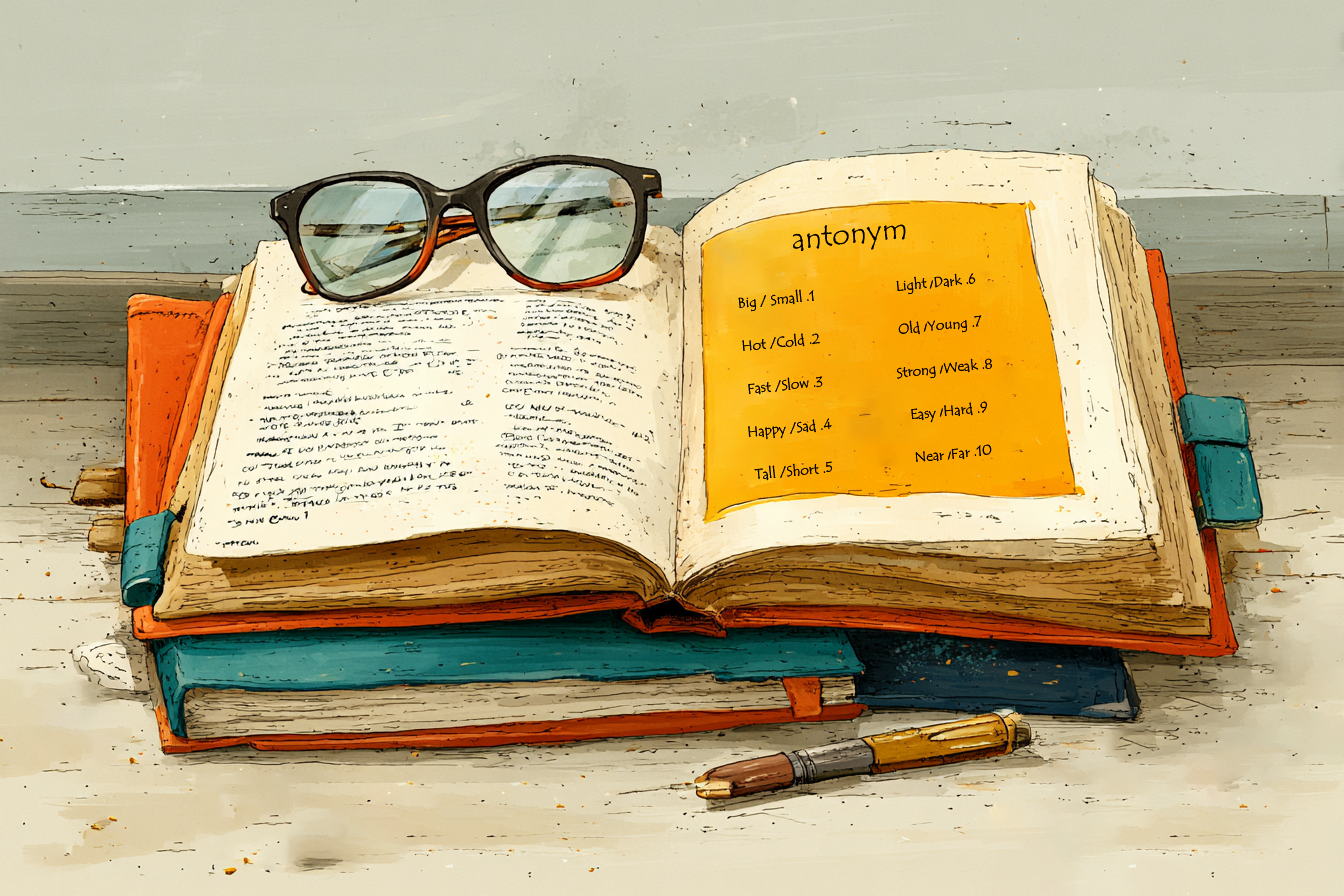 antonym ومعناها