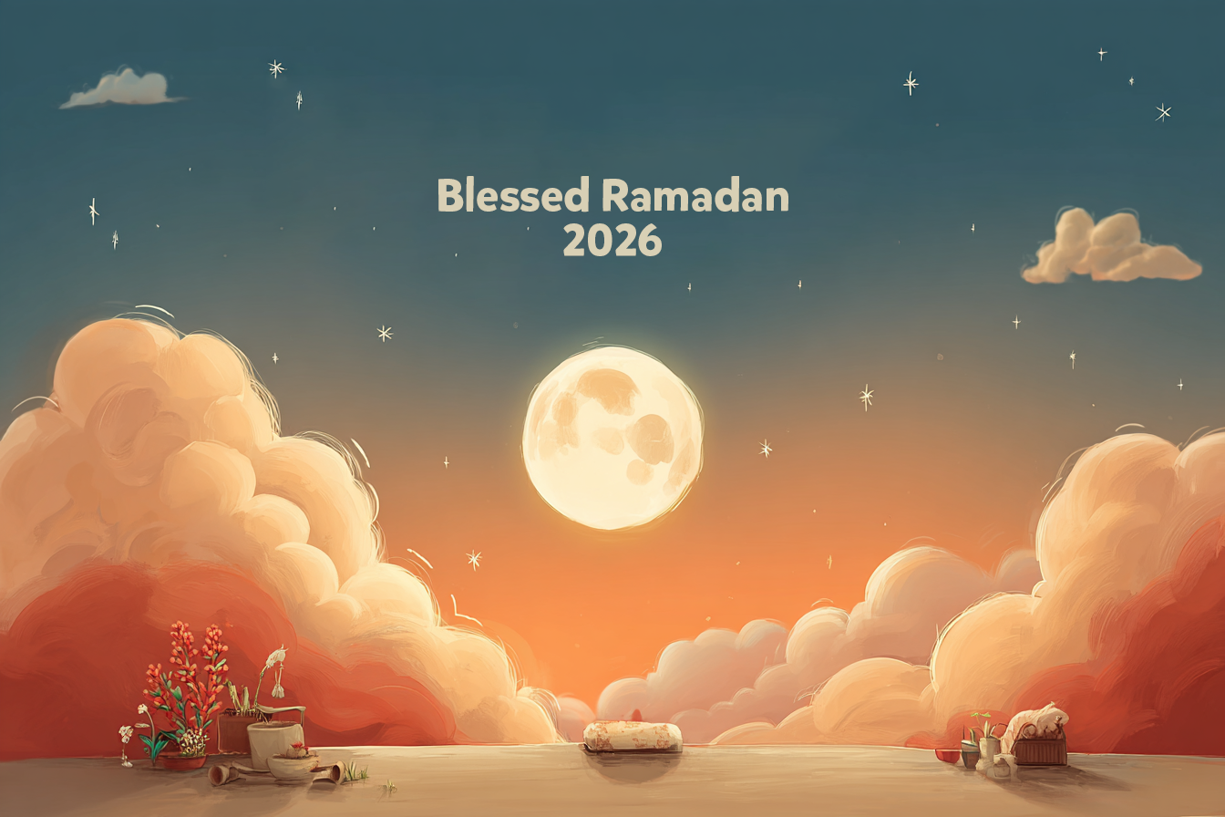 صور رمضانية عصرية مُهيأة للإنستغرام والفيسبوك والواتساب، تحتوي على عبارات قصيرة بالإنجليزية مثل “Blessed Ramadan 2026” أو “A Month of Mercy and Peace”، بتنسيقات مربعة أو عمودية، مع تدرجات ألوان ناعمة ونصوص قليلة لتسهيل المشاركة.