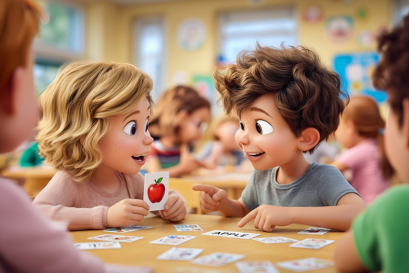 Englisch lernen: Spiele und Spaß motivieren Kinder dabei