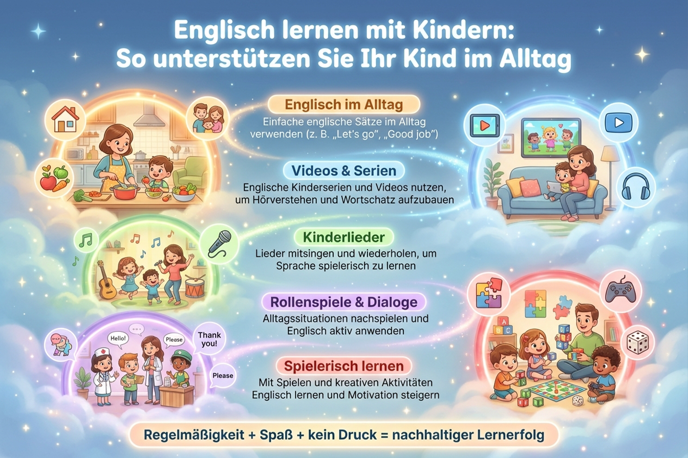 Englisch lernen mit Kindern leicht gemacht