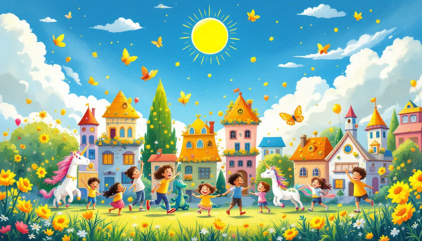 Representación del color amarillo