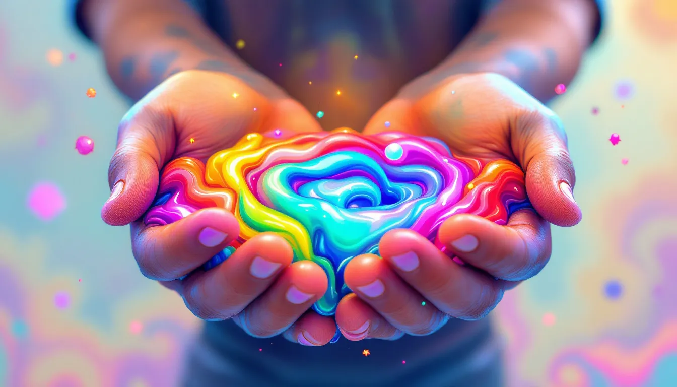 Slime arcoiris