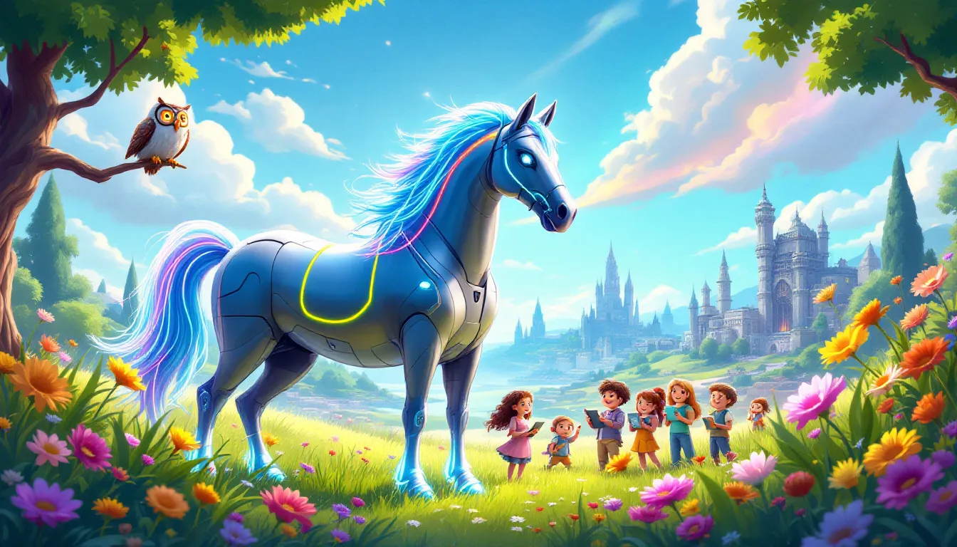 Una imagen moderna del caballo de Troya