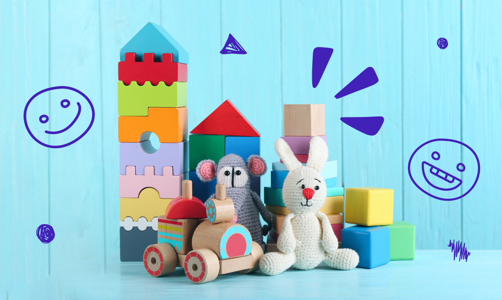 Descubre los nombres de juguetes en inglés para niños