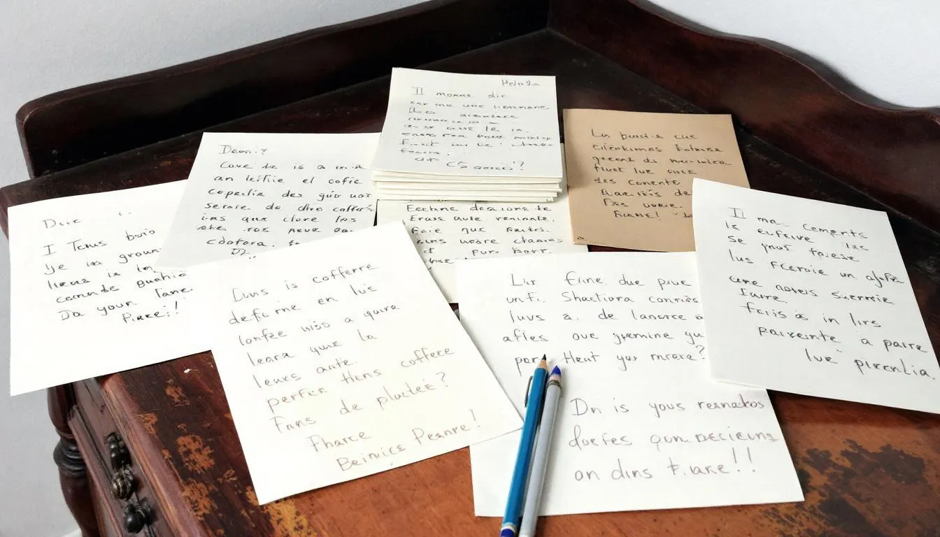Cartas escritas