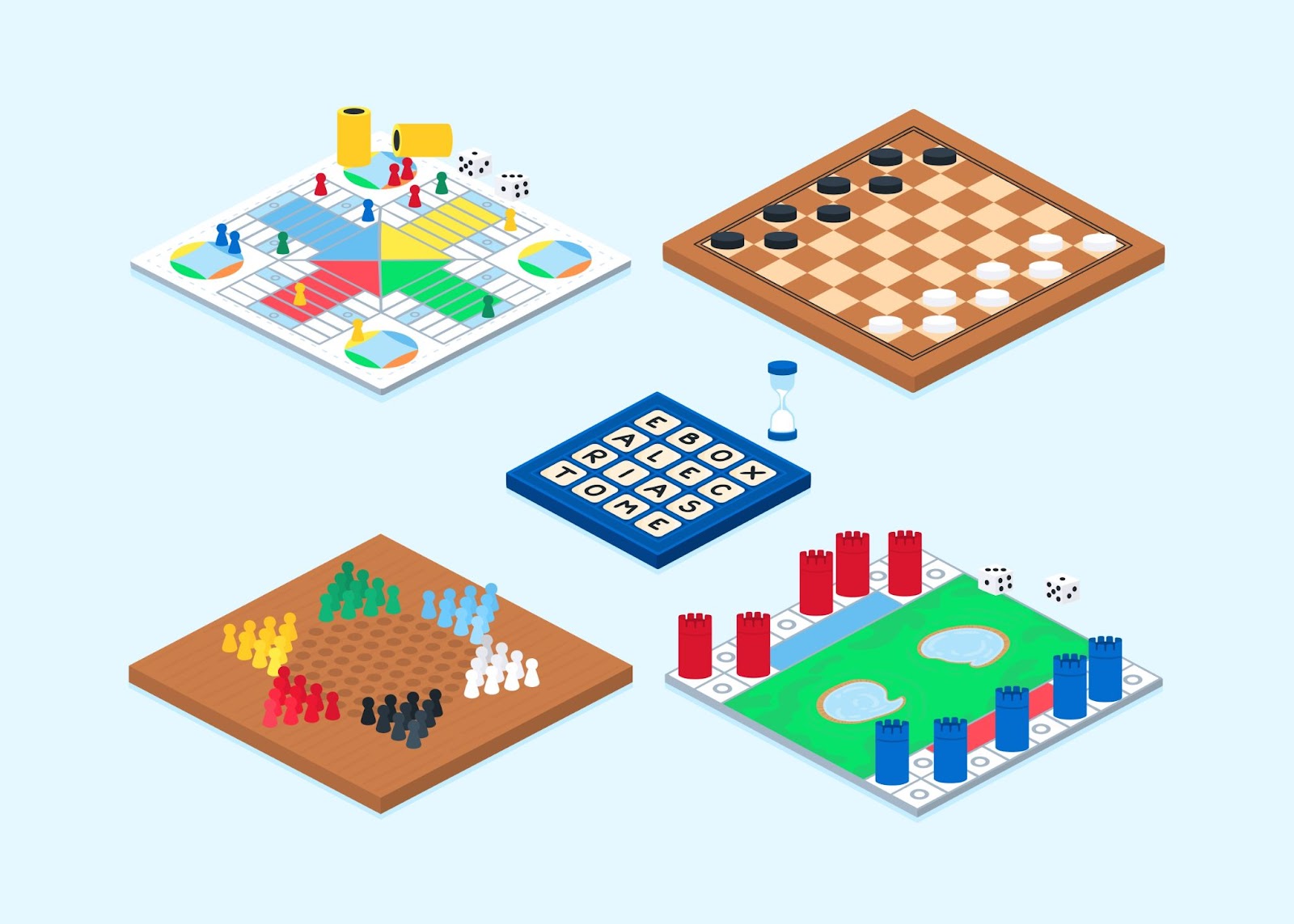 Juegos de mesa que las familias pueden utilizar para la ejercitar la memoria.