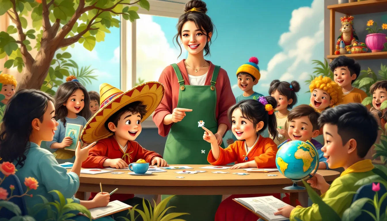Un aula multicultural