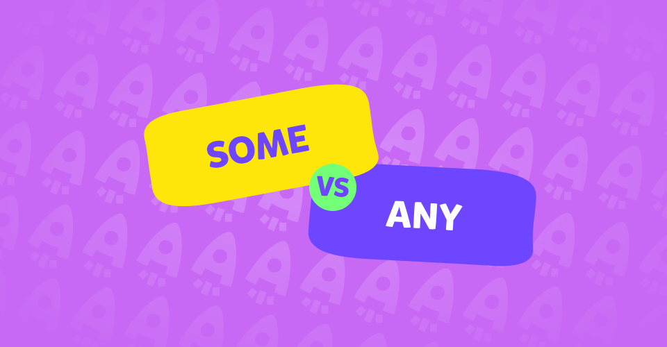 Some et any en anglais : guide et exercices