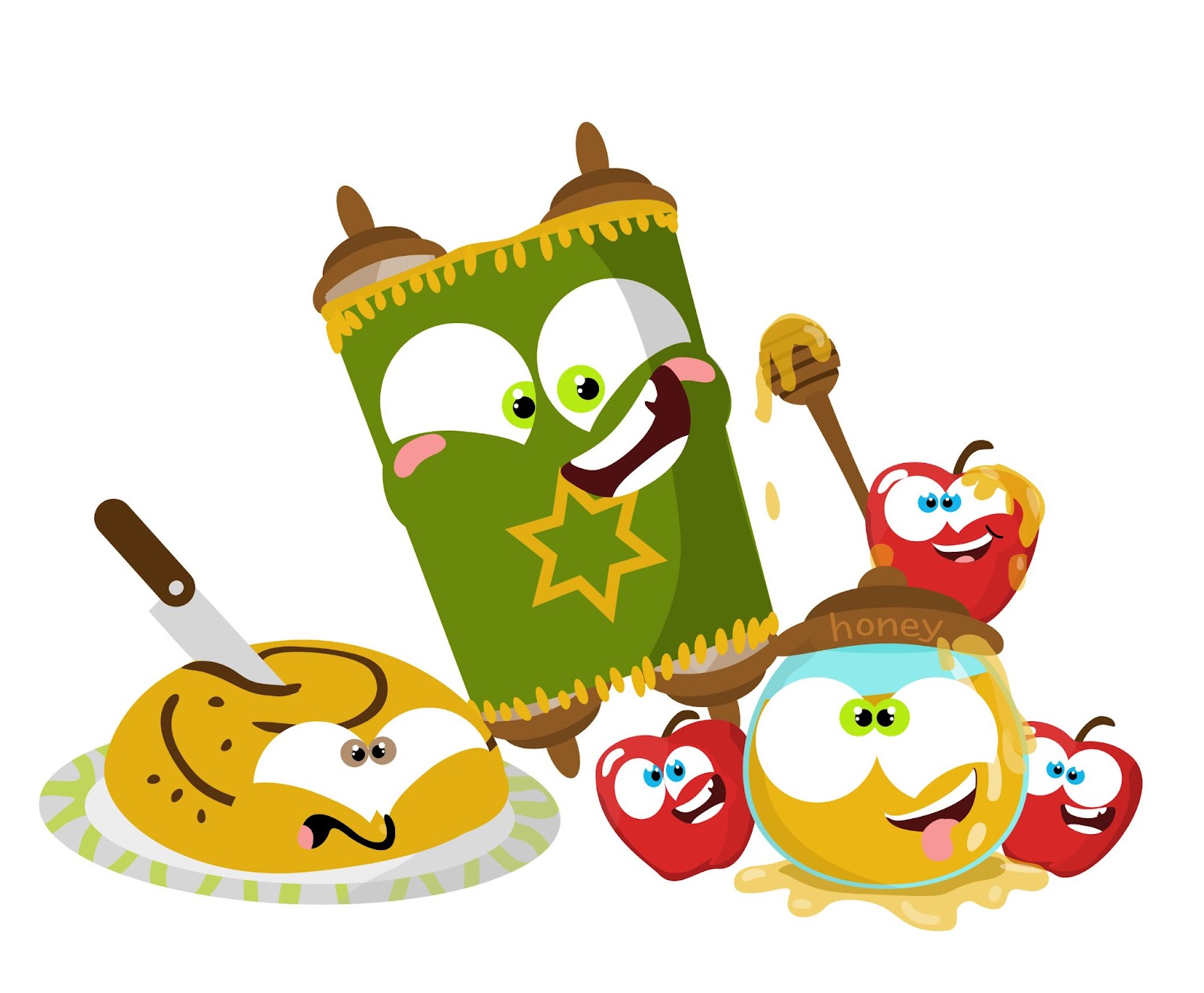 מאכלים מסורתיים בראש השנה – חלה עגולה ומתוקה ותפוח בדבש