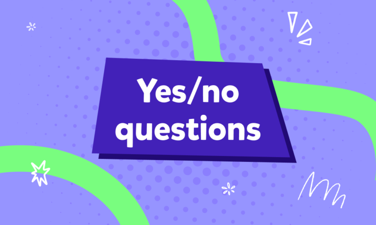 הבנת השאלות כן-לא Yes-No Questions באנגלית 