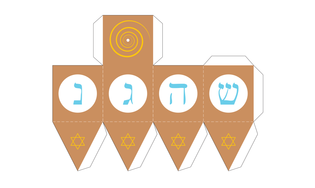 הכנת סביבון מנייר