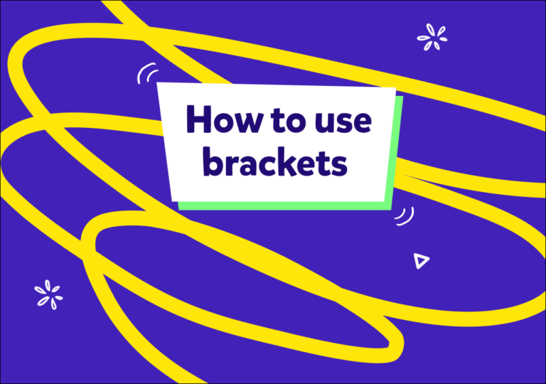 סוגריים באנגלית | כל מה שצריך לדעת – Brackets in English, All You Need to Know