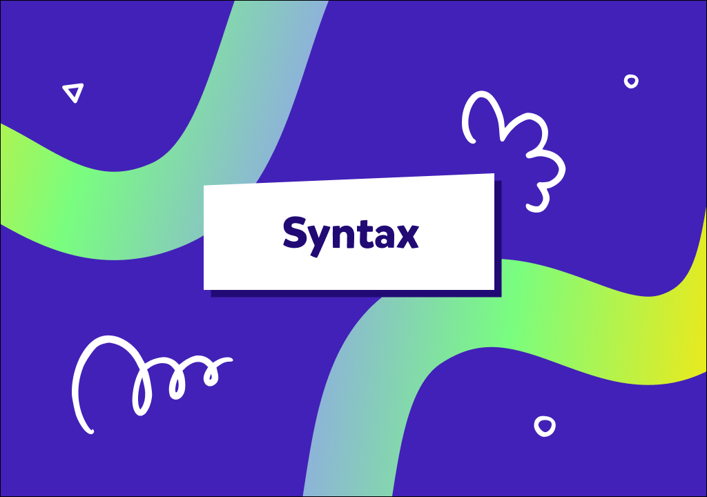 תחביר | איך בנויים משפטים באנגלית? – Syntax – How English Sentences Are Built
