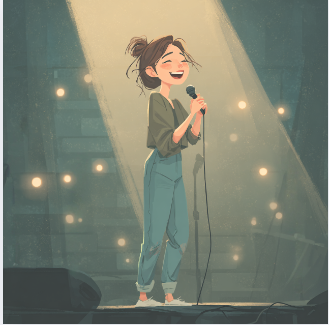 מתאמנים לפני הופעה - שיבושי לשון