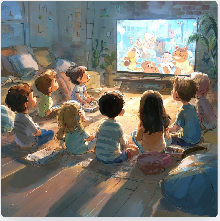 סרטים וסדרות מצוירים באנגלית - למידה וכיף