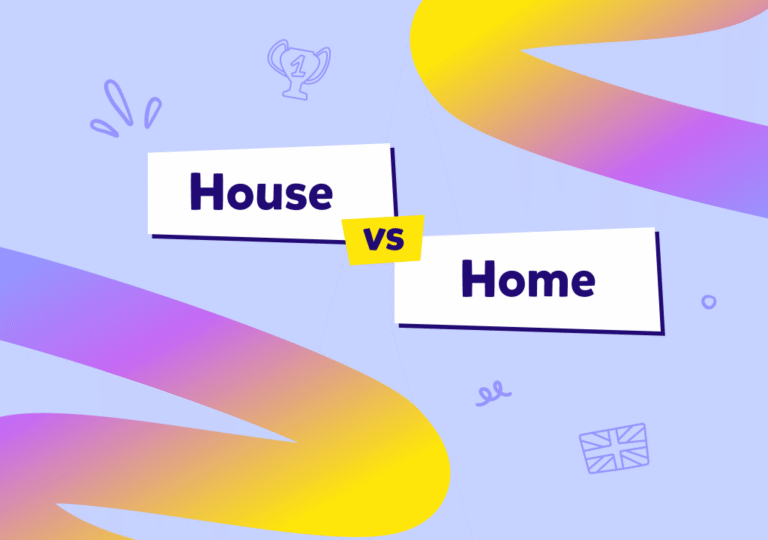 מה ההבדל בין House ל-Home באנגלית?