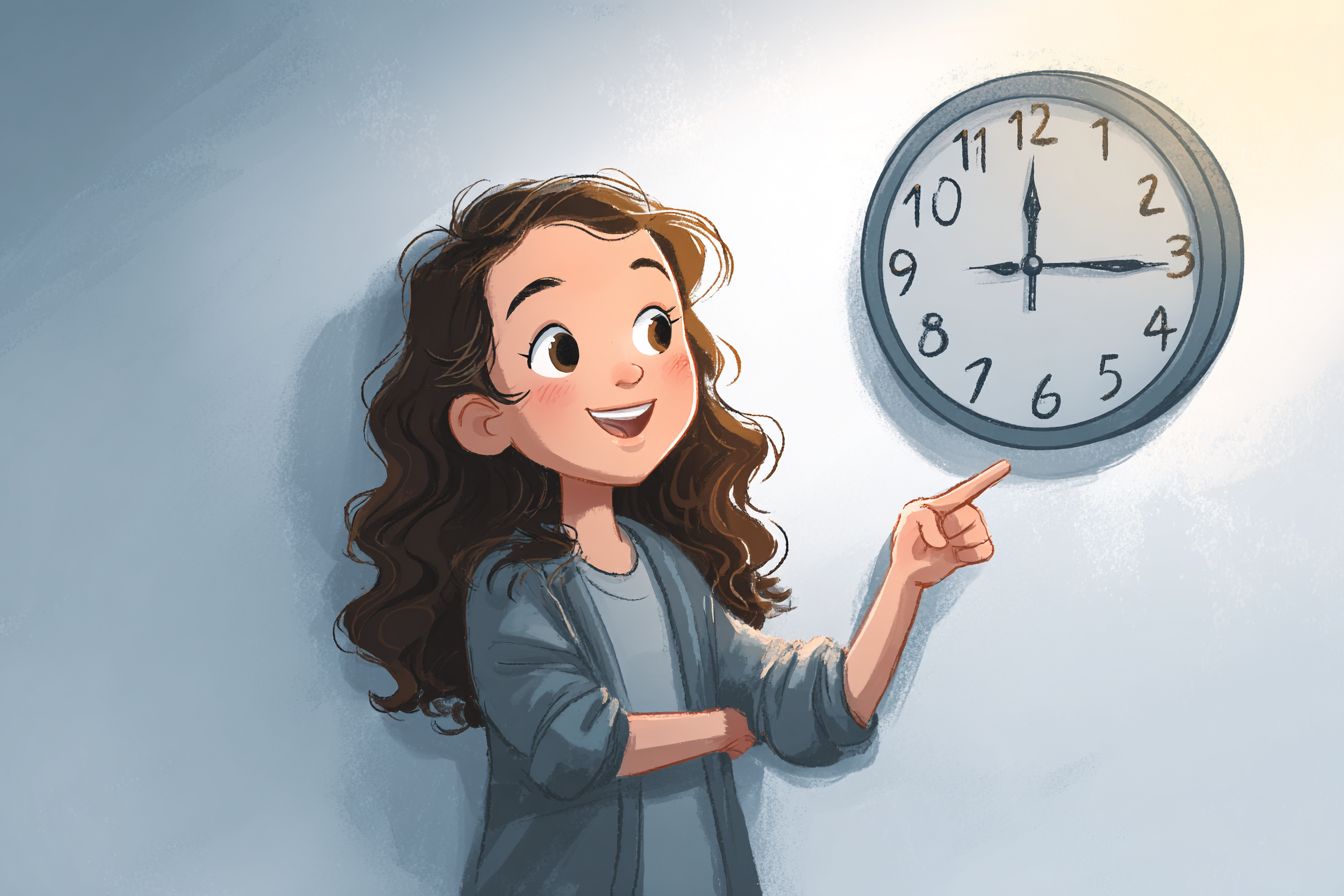לומדים לקרוא שעון בהנאה