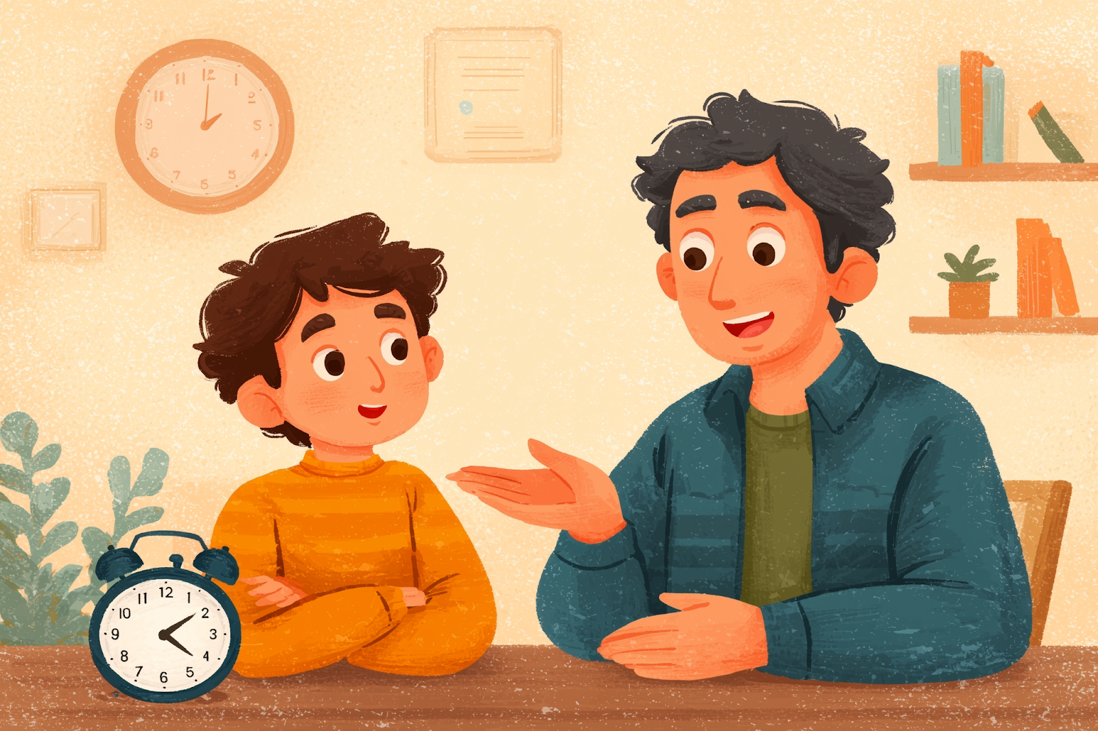לומדים לקרוא שעון יחד