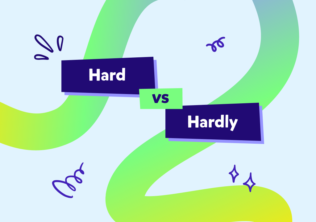 תארי פועל מבלבלים באנגלית | Hard vs hardly ו-Late vs lately