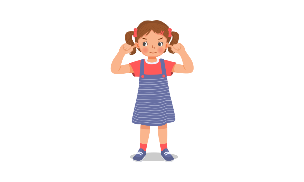 bambina arrabbiata non ascolta