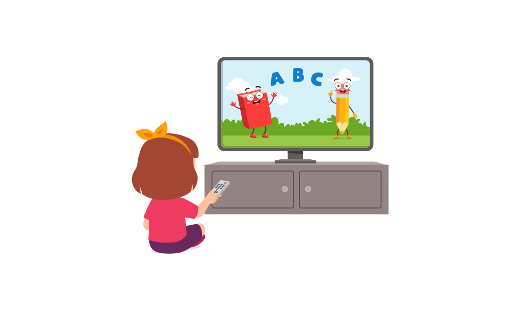 bambina-guarda-cartone-animato-educativo