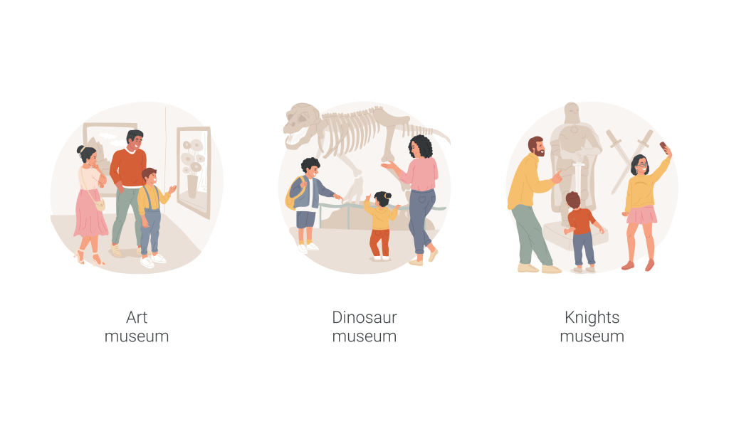 famiglia-visita-museo