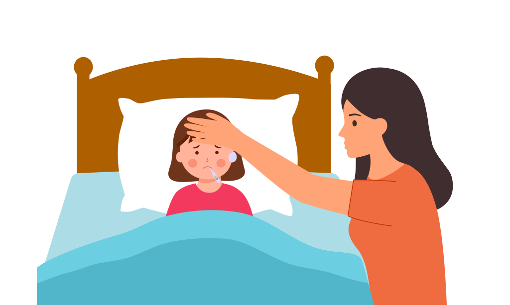 mamma-bambina-con-influenza