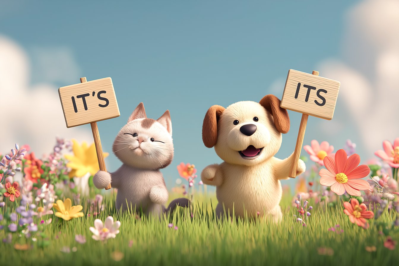 「it's」と「its」を覚えるコツ