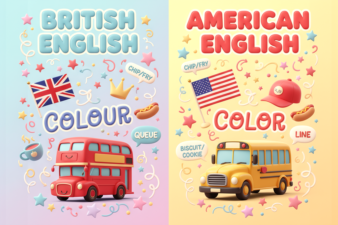 英米の英語の違い