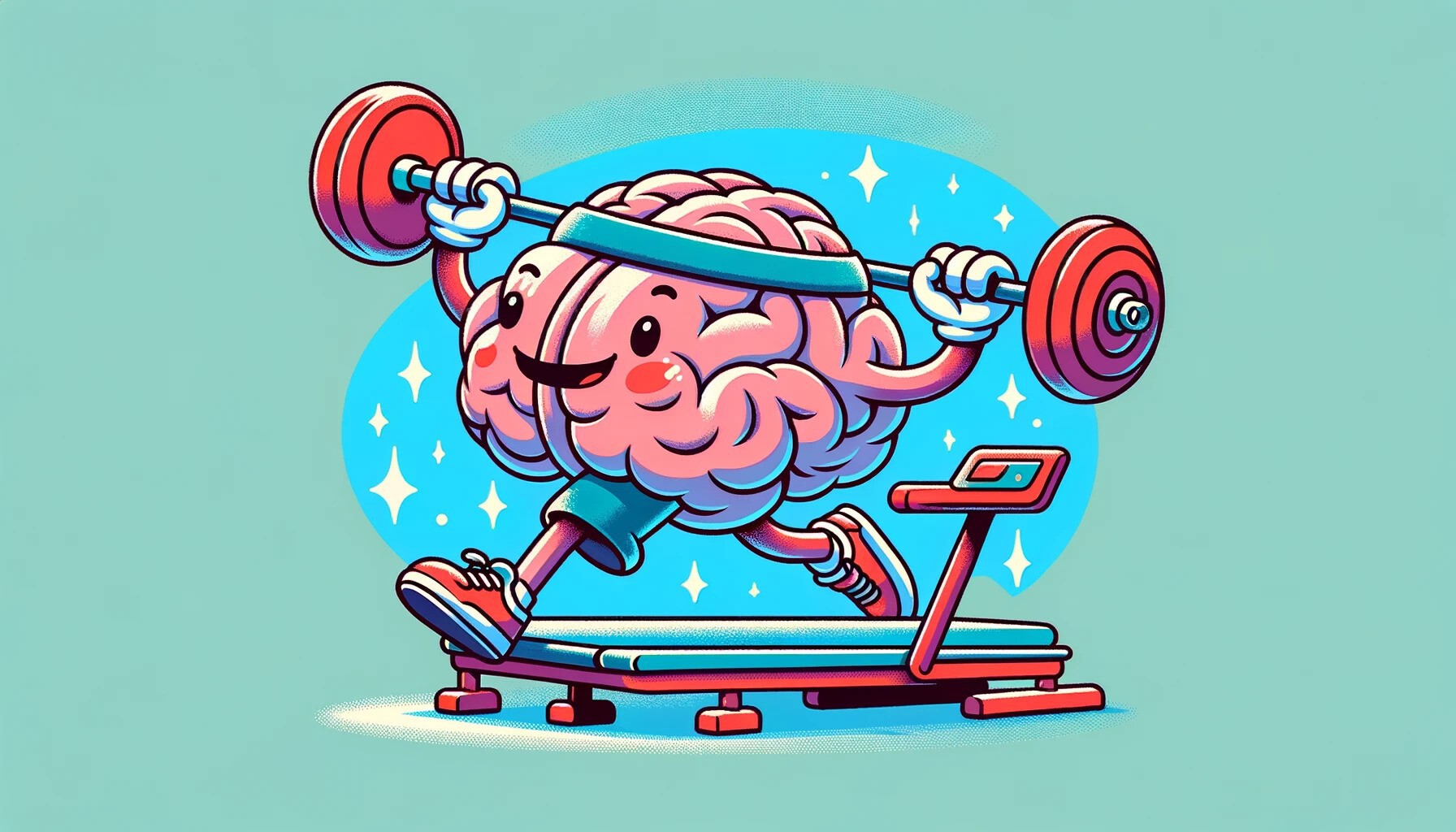 Trening mózgu - ilustracja