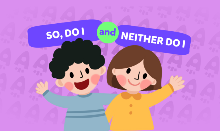“So do I” oraz “Neither do I” w języku angielskim