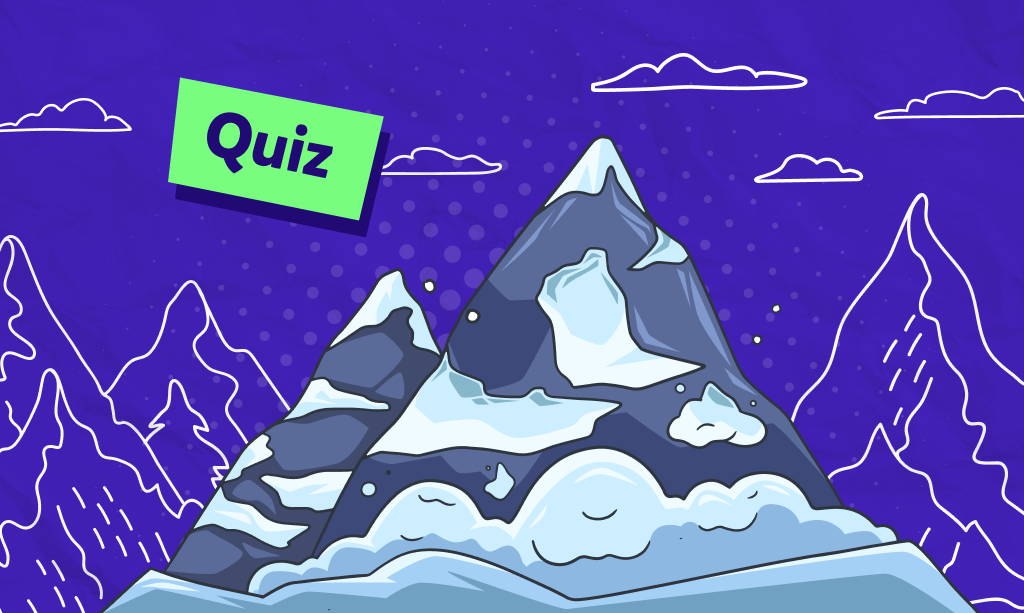 Góry Europy - quiz z mapą