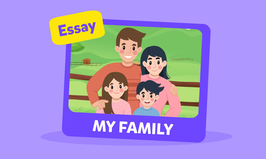 Çocuklar için aile konulu İngilizce essay: “My Family”