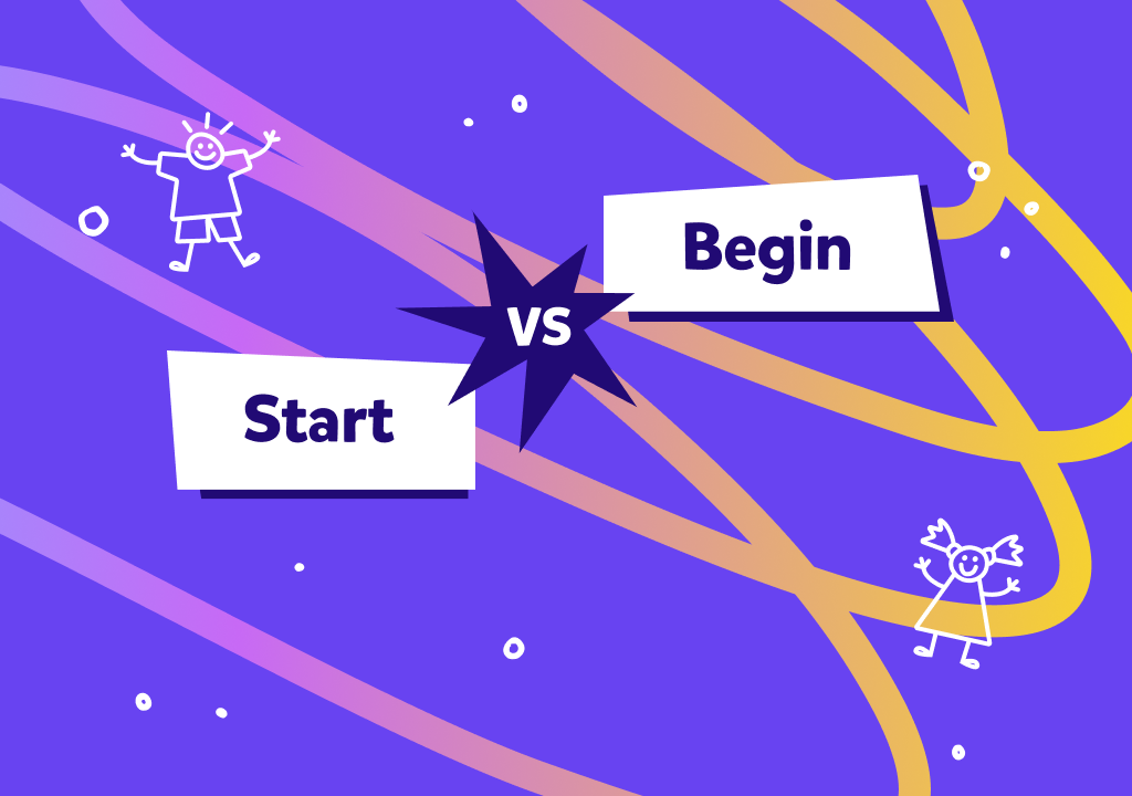 “Start” ve “begin” farkı: İngilizcede “start” ne demek, “begin” ne demek, bu iki fiil nerelerde kullanılabilir?