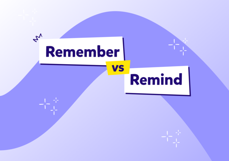 İngilizcede “remember” ve “remind” arasındaki fark nedir, bu kelimeler cümle içerisinde nasıl doğru kullanılır?